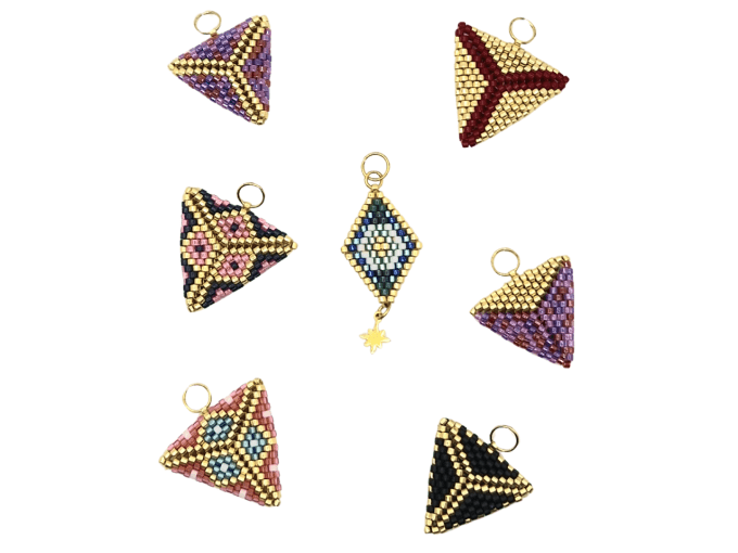 Pendentif Géométrique – Élégance Minimaliste
