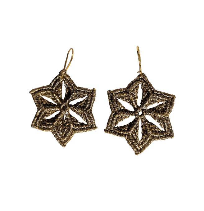 Boucles d’Oreilles "Lueur d’Or" – Éclat Chaleureux et Féérie Dorée